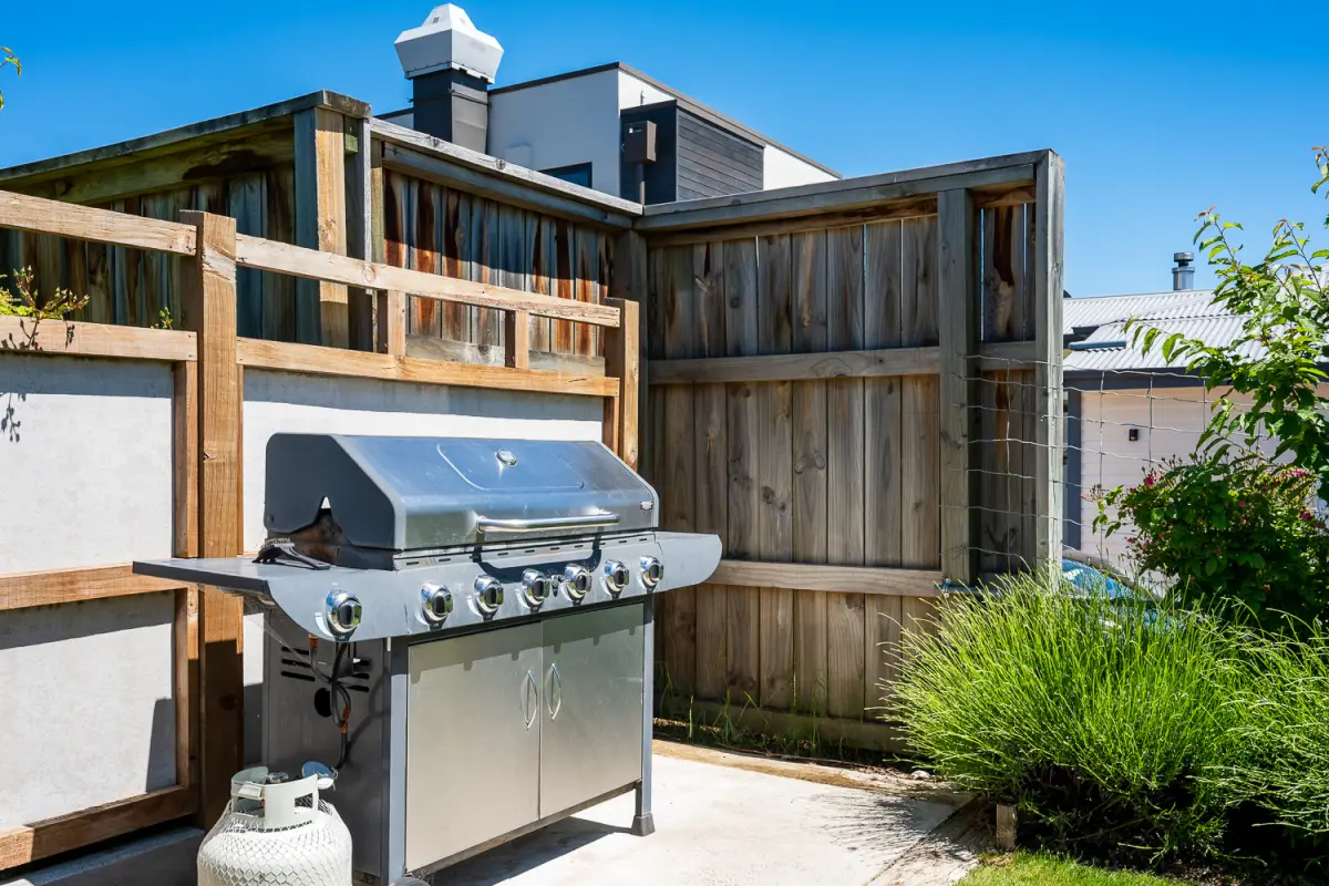 Outdoor BBQ Area