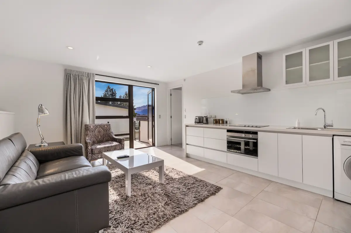 Upstairs Kitchen Area & Balcony 