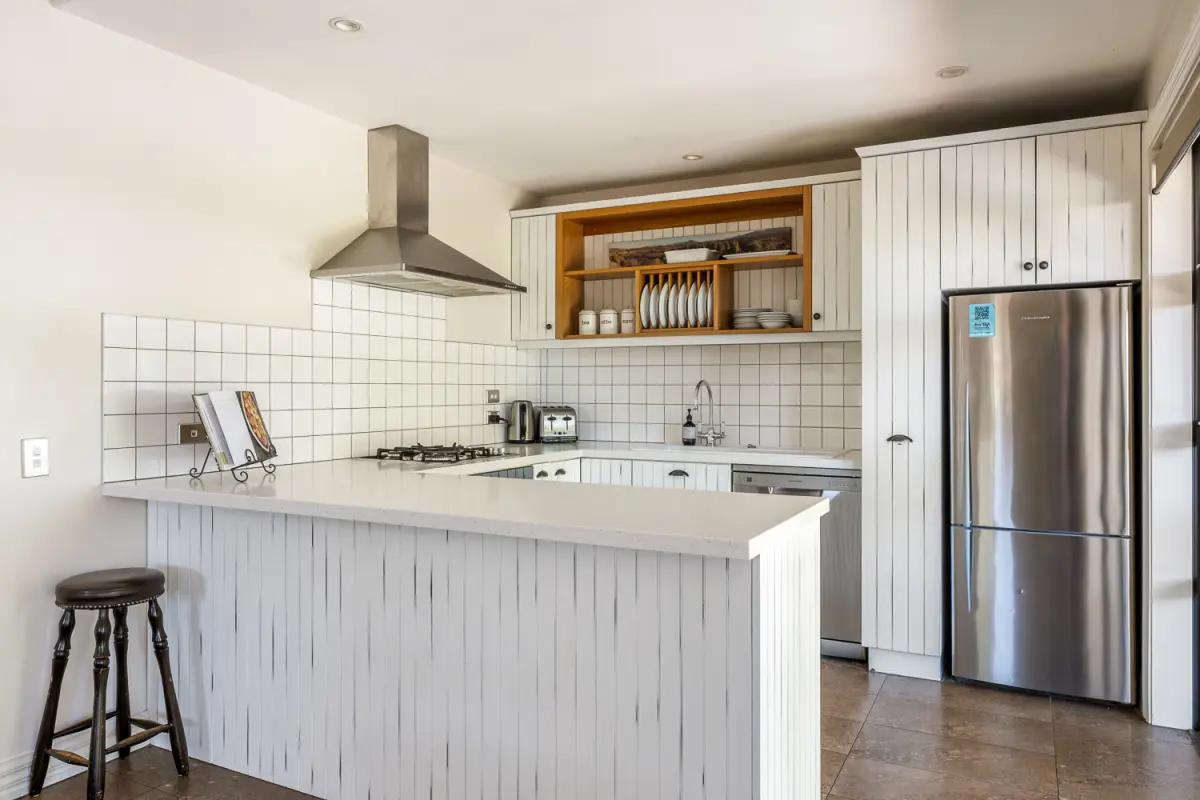 Modern Kitchen with Bar Seating