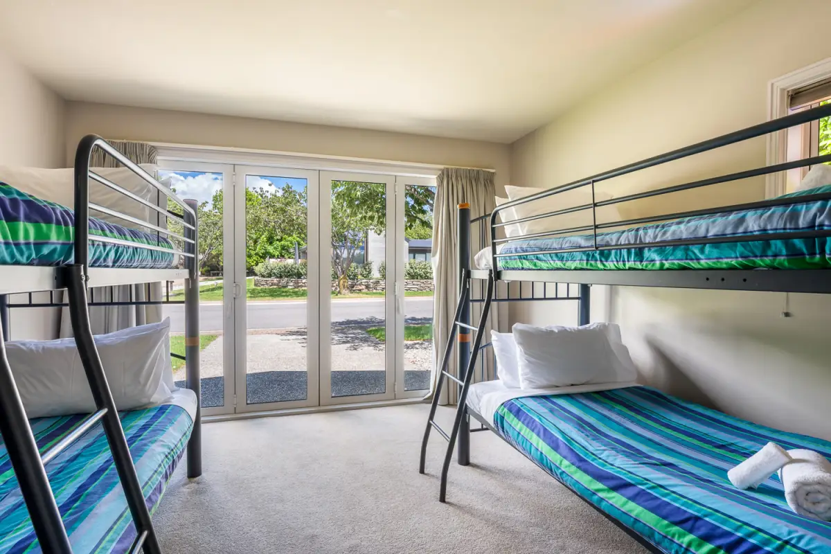 Spacious Bunk Room with Outdoor Access 