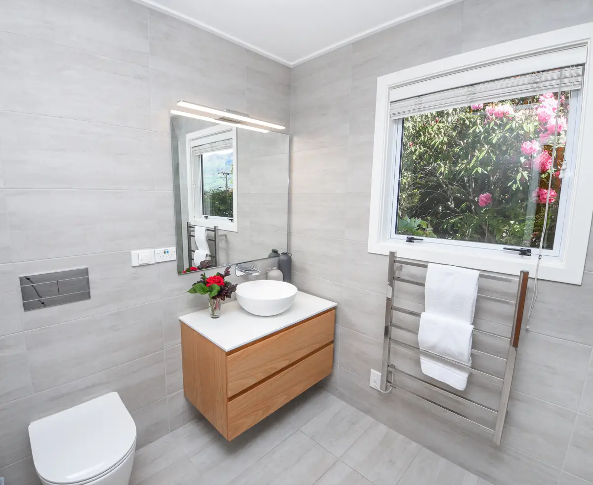 Sleek Main Bathroom