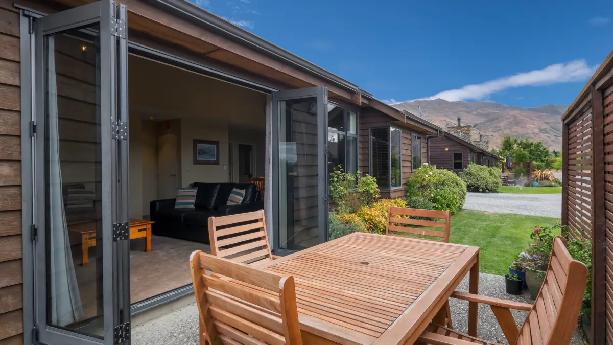 Outdoor Patio with Access to Grass Area 