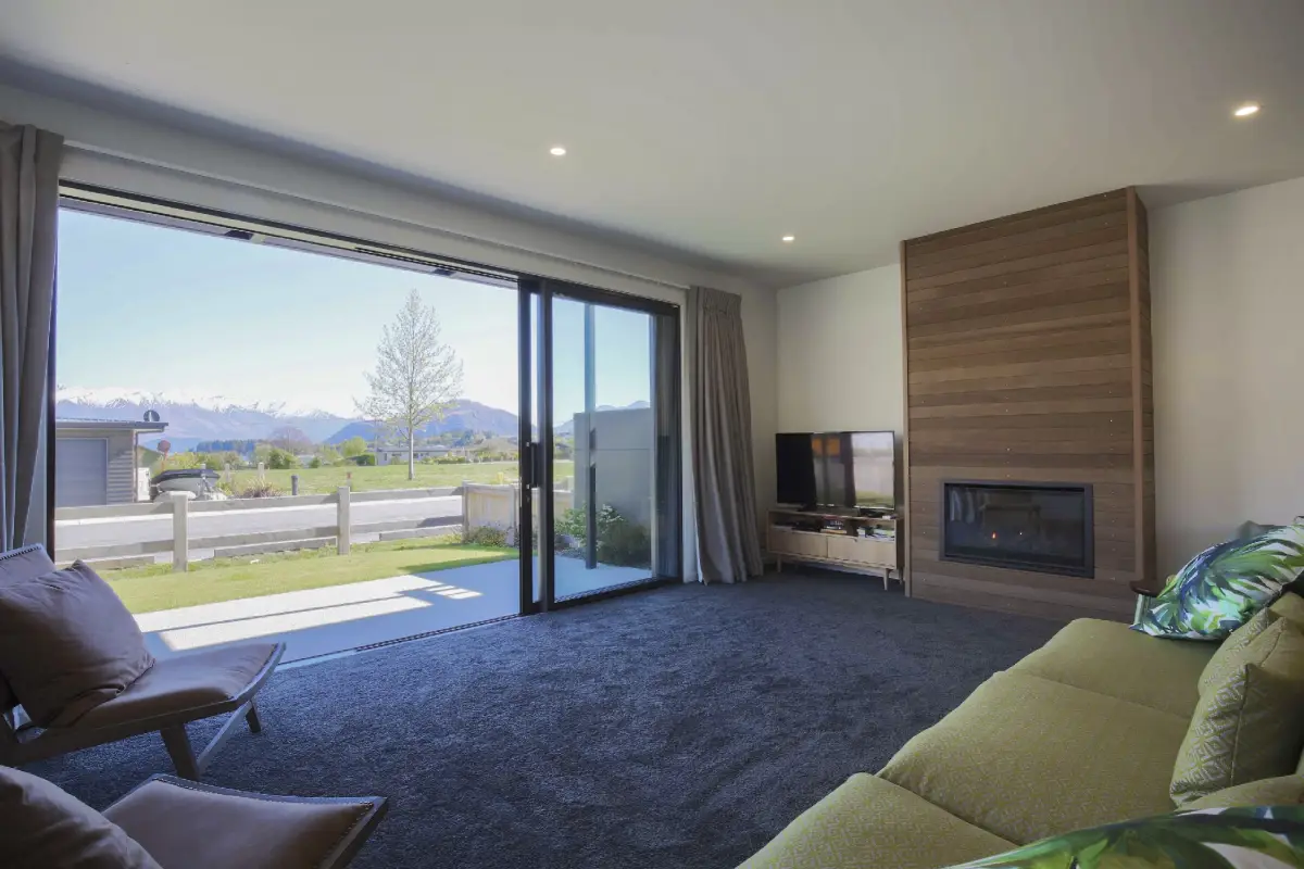 Open Lounge with Fireplace and Plenty of Space