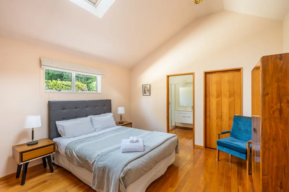 Master bedroom with ensuite