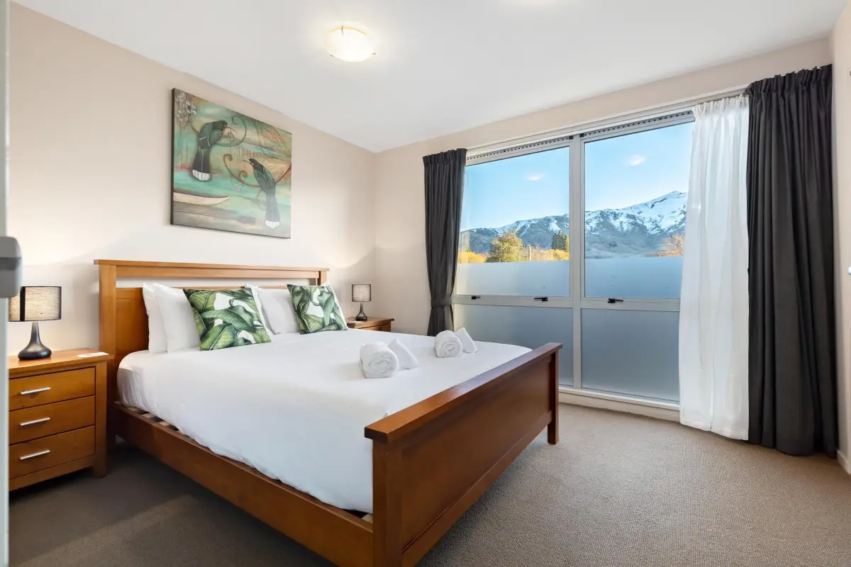 Master Bedroom with Mountain Views 