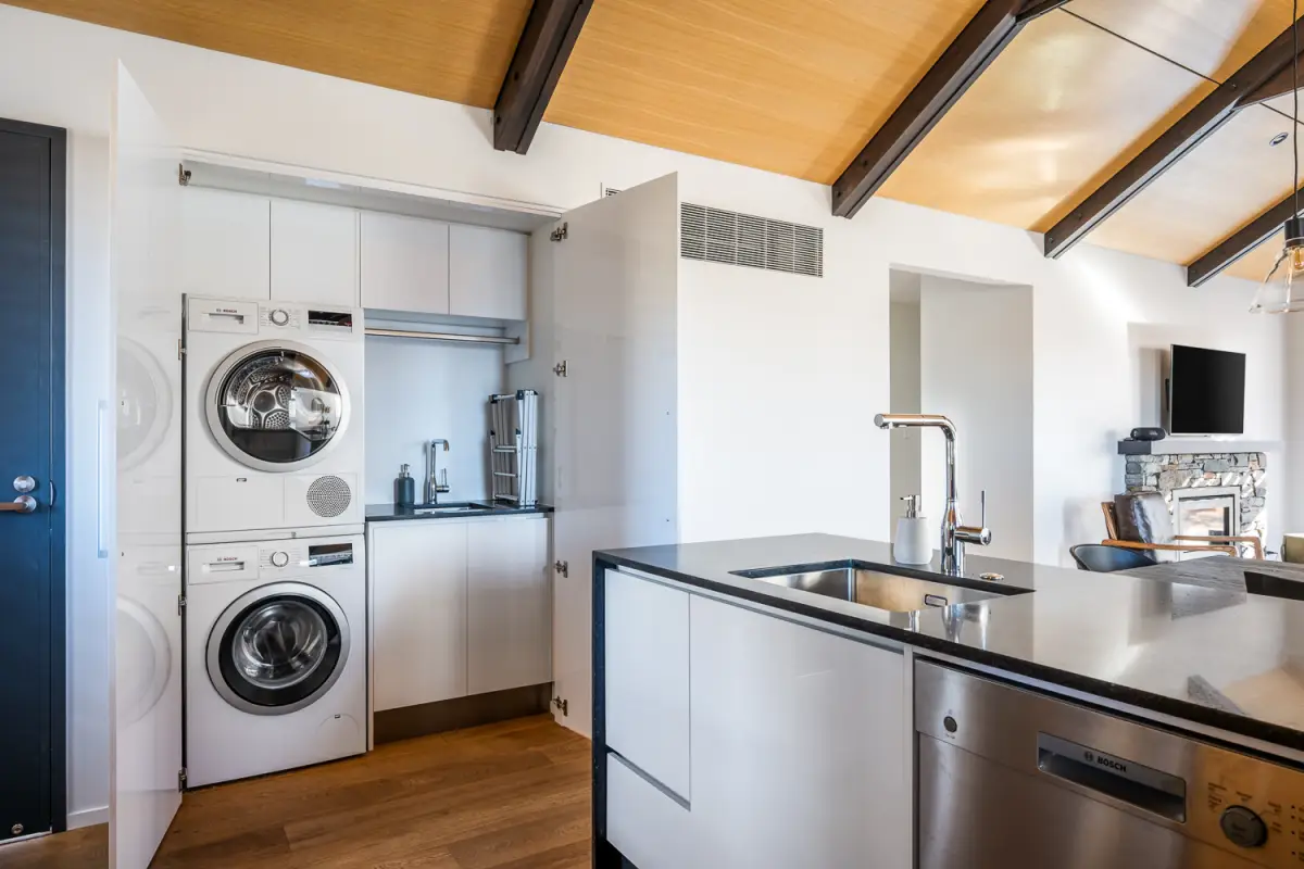 Laundry with Washer and Dryer  