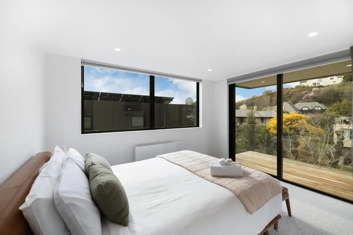 Master Bedroom with Balcony Access