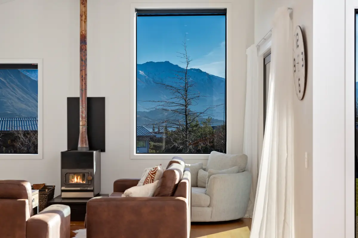 Cozy Lounge with Alpine Views 