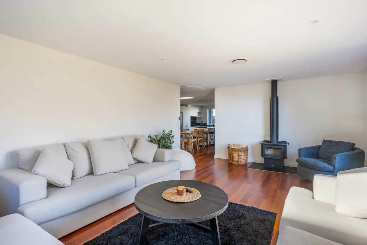 Cozy Lounge Area with Wood Fireplace