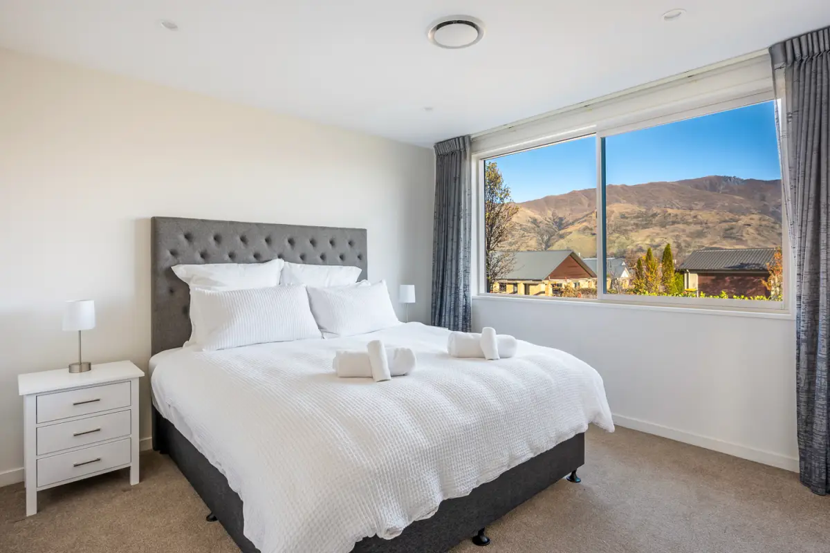 Master Bedroom with Mountain Views 
