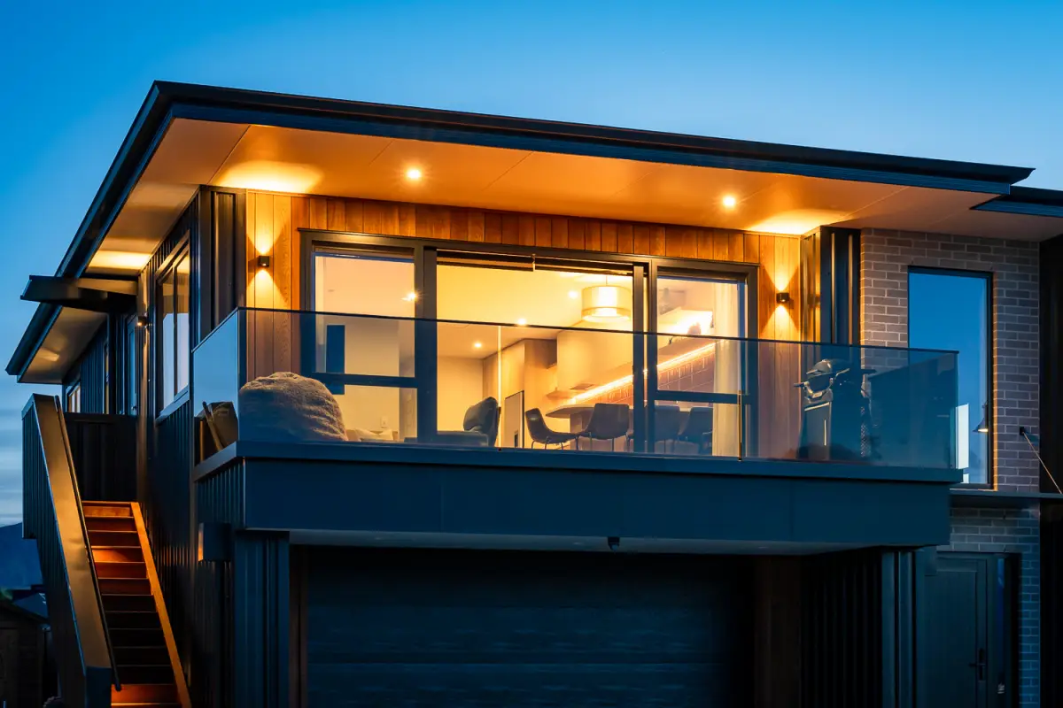 Relaxed Dusk Outdoor Living 