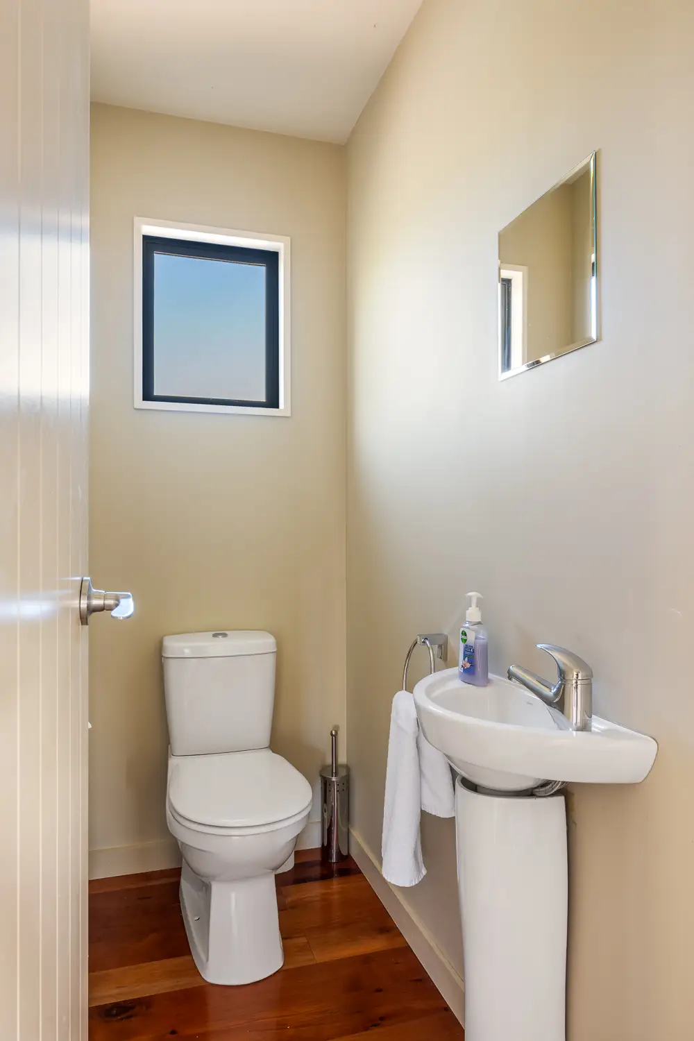 Separate guest toilet